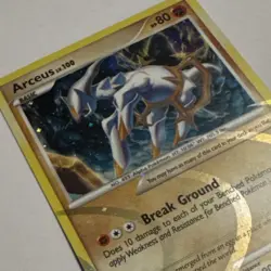 Pokemon TCG Arceus AR8 Arceus Holo Rare Basic 80 HP 2009 Card English - Image 2
