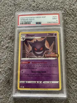 Gengar - (Prerelease) SWSH241 SWSH: Sword & Shield Promo Cards Holo PSA 9 - Image 1