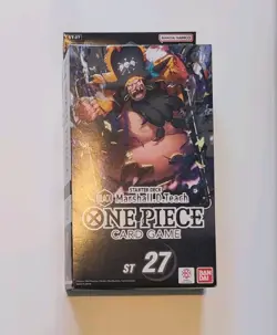One Piece Card Game (ST27) Black Marshall.D.Teach Starter Deck - English - Image 1