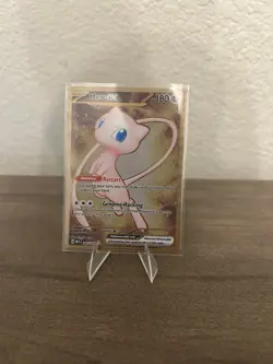Pokemon TCG Mew EX 205/165 Scarlet & Violet Holo Hyper Rare Metal Card - Image 1