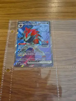 Pokemon TCG Zoroark EX Ultra Rare Card 175/159 Journey Together English Edition - Image 3