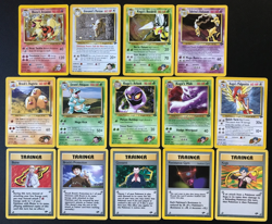 Gym Challenge set 14 holo/rare Pokemon cards Arcanine Persian Beedrill Alakazam - Image 1