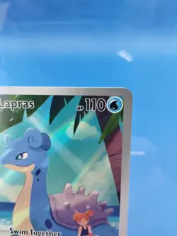 Pokemon TCG Misty's Lapras Destined Rivals 194/182 Illustration Rare Card - Image 2