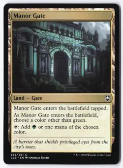 Manor Gate C Commander Legends: Battle for Baldur's Gate 356 NM - Image 1
