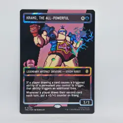 Krang The All Powerful R 0086 8-Bit Arcade Surge Foil Magic the Gathering TMNT - Image 1