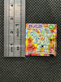 Machamp 068 Holo Pokemon GB Mini Card Rare Japanese Nintendo Vintage Japan - Image 2