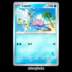 Lapras - 2023 My First Battle Deck Stamped Promo Exclusive - Pokemon Card NM - Image 1