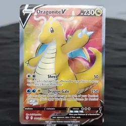Dragonite V Full Art 191/203 Evolving Skies Ultra Rare Holo Pokemon TCG NM ⭐ - Image 1