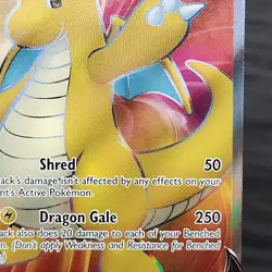 Dragonite V Full Art 191/203 Evolving Skies Ultra Rare Holo Pokemon TCG NM ⭐ - Image 2