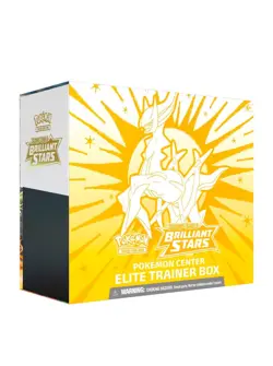 Pokemon Brilliant Stars Pokemon Center Exclusive Elite Trainer Box Sealed 820650809941 - Image 1