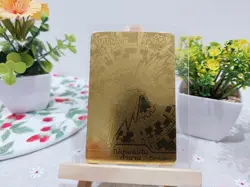 Zapdos Legendary Bird Pokemon XY Campus Snack Gold Metallic Promo Thai exclusive - Image 1