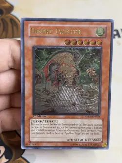 Desert Twister Ultimate Rare 1st Edition TAEV-EN034 YuGiOh! NM EURO - Image 2