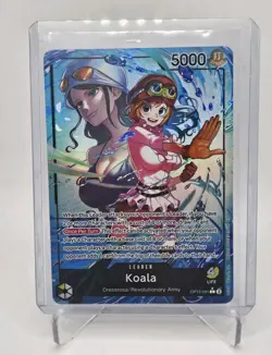 One Piece TCG Koala OP12-081 Alt Alternate Art Leader English - Image 1