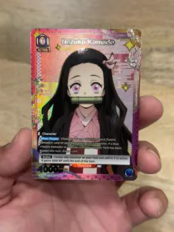 Nezuko Kamado (R*) UEX05BT/KMY-P-001 Foil Union Arena: Demon Slayer - Image 1