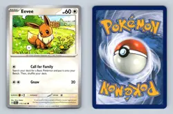 Eevee #113/142 SV Stellar Crown 2024 Common Pokemon TCG Card - Image 1