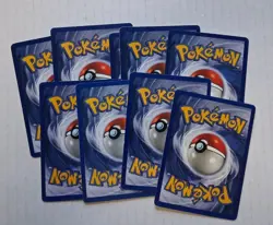 Gust of Wind 93/102 Base Set Lot 9 Cards MP-HP - Image 2