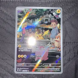 Pokemon Pikachu Illustration Rare Holo 173/165 Scarlet & Violet 151 Card English - Image 1