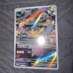 Pokemon Pikachu Illustration Rare Holo 173/165 Scarlet & Violet 151 Card English - Image 2