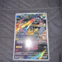 Pokemon Pikachu Illustration Rare Holo 173/165 Scarlet & Violet 151 Card English - Image 3