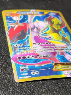 Mewtwo EX 163/162 Pokemon card XY BREAKthrough secret rare full art holo NM - Image 2