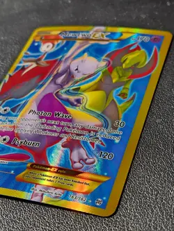 Mewtwo EX 163/162 Pokemon card XY BREAKthrough secret rare full art holo NM - Image 3