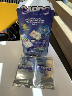 McDonald’s Cards 2026 Promotion - Card Packs 2026 x 2 New Sealed - Image 1