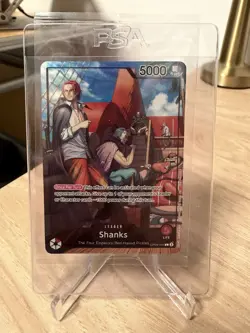 Shanks (2025 PSA Magazine Promo) OP09-001 One Piece Promotion Cards Foil - Image 1