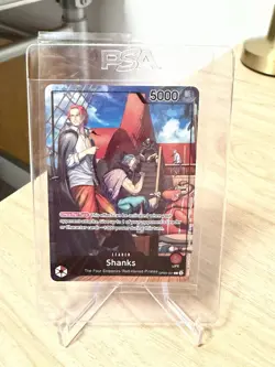 Shanks (2025 PSA Magazine Promo) OP09-001 One Piece Promotion Cards Foil - Image 3
