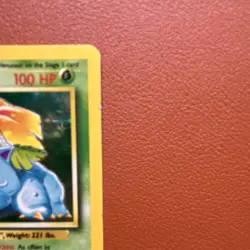 Pokemon TCG Venusaur Base Set 15/102 Holo Rare 100 HP English Card - Image 3