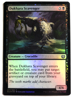 Dukhara Scavenger 77/264 Kaladesh FOIL MTG Magic the Gathering LIGHTLY PLAYED LP - Image 1