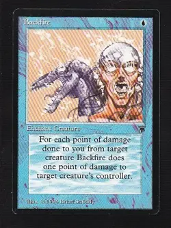 MTG Legends Backfire - Image 1