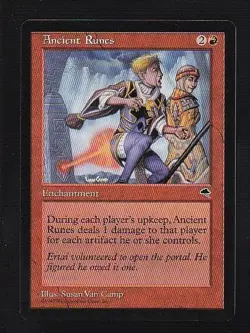 MTG Tempest Ancient Runes - Image 1