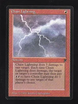 MTG Legends Chain Lightning - Image 1