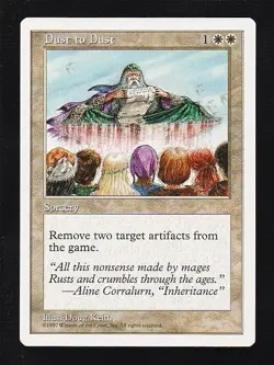 MTG 5th Edition Dust to Dust - Image 1