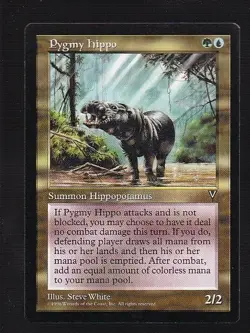 MTG Visions Pygmy Hippo - Image 1