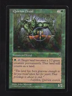 MTG Visions Quirion Druid - Image 1