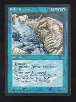 MTG Ice Age Polar Kraken - Image 1