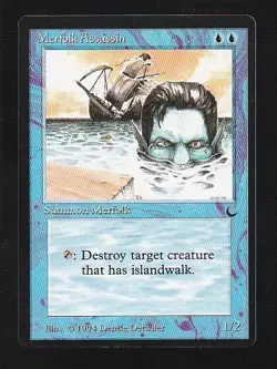 MTG The Dark Merfolk Assassin - Image 1
