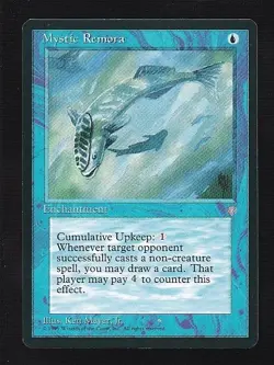 MTG Ice Age Mystic Remora - Image 1