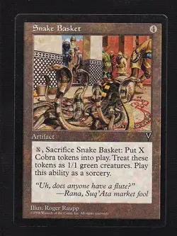 MTG Visions Snake Basket - Image 1