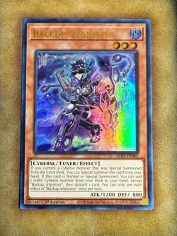 Yugioh Backup @Ignister ALIN-EN002 Ultra Rare 1st Ed NM - Image 1