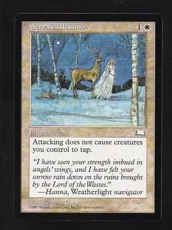 MTG Weatherlight Serra's Blessing - Image 1