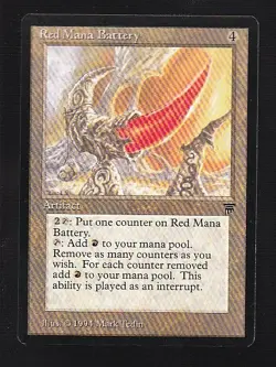 MTG Legends Red Mana Battery - Image 1