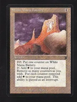 MTG Legends White Mana Battery - Image 1