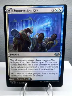 Suppression Ray Orderly Plaza - 0260 - Uncommon - Modern Horizons 3 MH3 MTG - Image 1