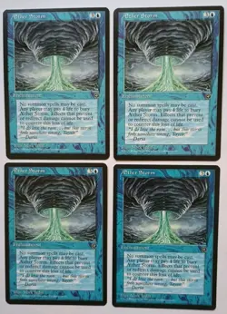 Magic the Gathering MTG HOMELANDS AETHER STORM X 4 ( 2 VLP/EX & 2 LP/EX) 1995! - Image 1
