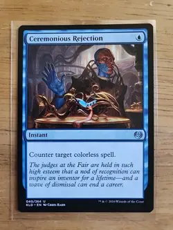Ceremonious Rejection - Kaladesh - MTG Magic - Uncommon - Blue Instant - Image 1