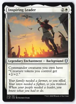 Inspiring Leader U Commander Legends: Battle for Baldur's Gate 28 NM - Image 1