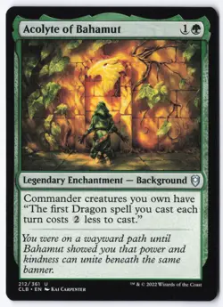 Acolyte of Bahamut U Commander Legends: Battle for Baldur's Gate 212 NM - Image 1