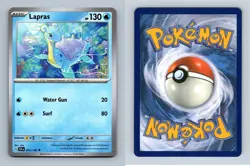 Lapras #31/142 SV Stellar Crown 2024 Uncommon Pokemon TCG Card - Image 1